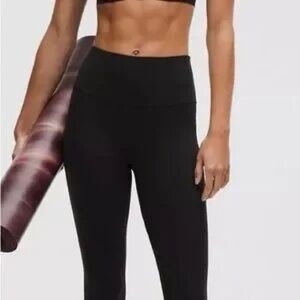 Black High-Waisted Women's Leggings